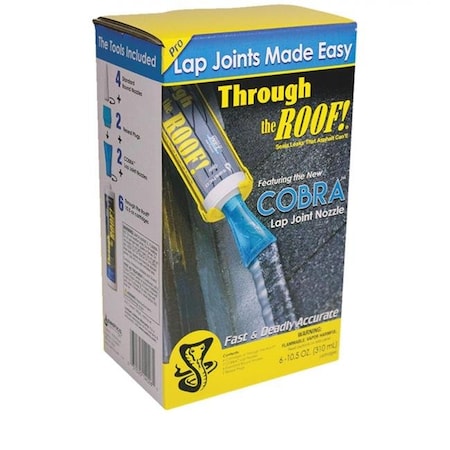 Sashco Sealants Sashco Sealants 253979 Cobra Joint Nozzle Kit - Clear 253979